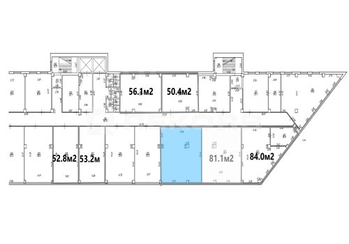 Офисное помещение в Санкт-Петербурге 84 кв.м. Фото №