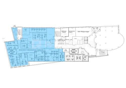Аренда офиса в Спб 506 кв.м. Фото №1