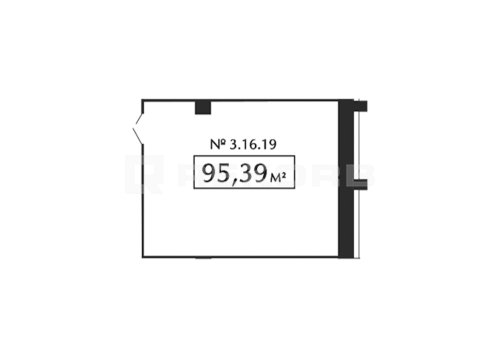 Купить офис в Санкт-Петербурге 95,39 кв.м. Фото №1