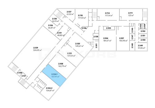 Купить офис в Санкт-Петербурге 107,91 кв.м. Фото №1
