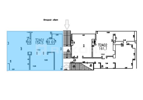 Снять офис в Санкт-Петербурге 154 кв.м. Фото №3