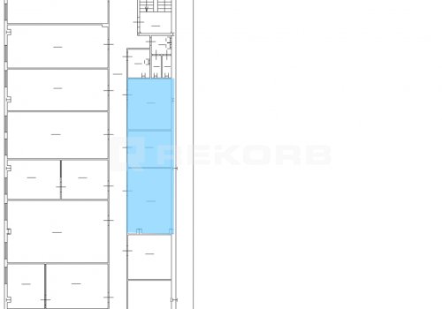 Недорогой офис в Санкт-Петербурге 61 кв.м. Фото №2