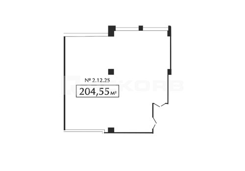 Продажа офиса в Спб 204,55 кв.м. Фото №1