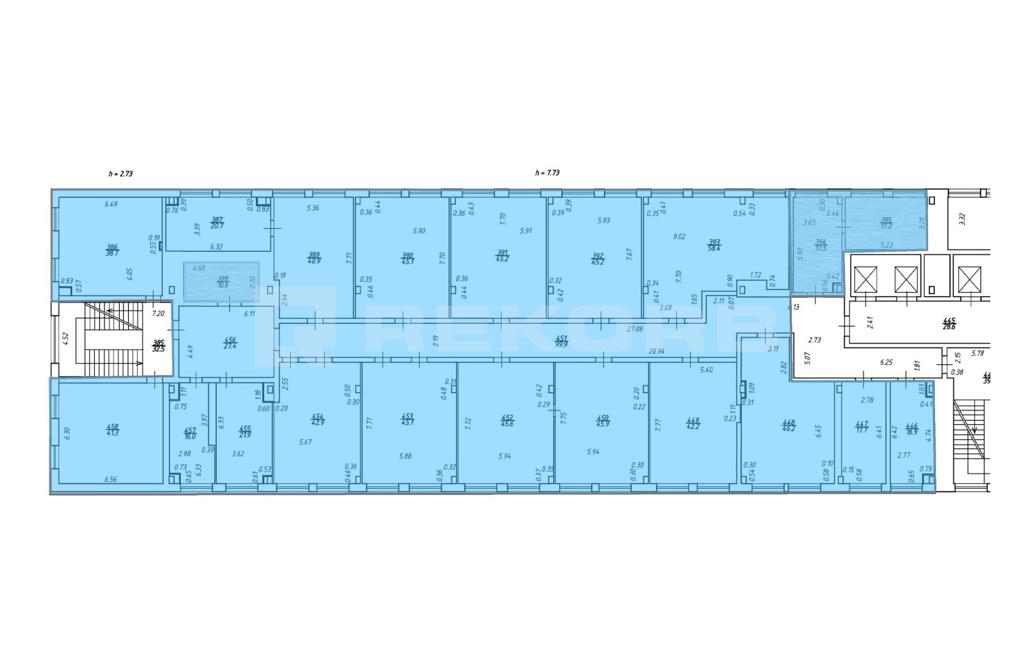Офис в аренду 773 кв.м. в БЦ Новотроицкий - фото 3