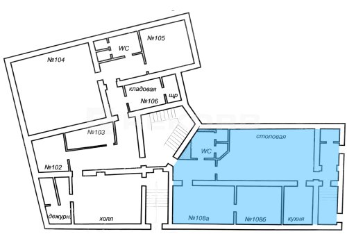 Офис у метро Выборгская в Санкт-Петербурге 160 кв.м. Фото №2