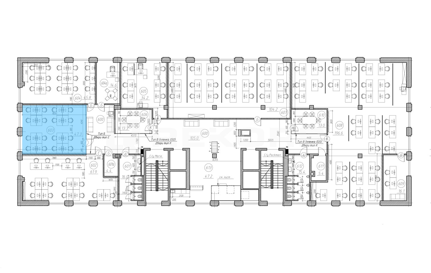 Офис в аренду 72 кв.м. в БЦ ПетроКонгресс - фото 3