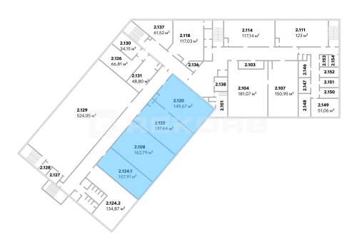 Офис на продажу в Санкт-Петербурге 558,01 кв.м. Фото №1