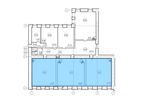 Снять офис в Санкт-Петербурге 142 кв.м. Фото №3