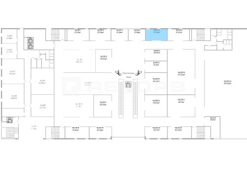 Офисное помещение в Санкт-Петербурге 27,04 кв.м. Фото №1