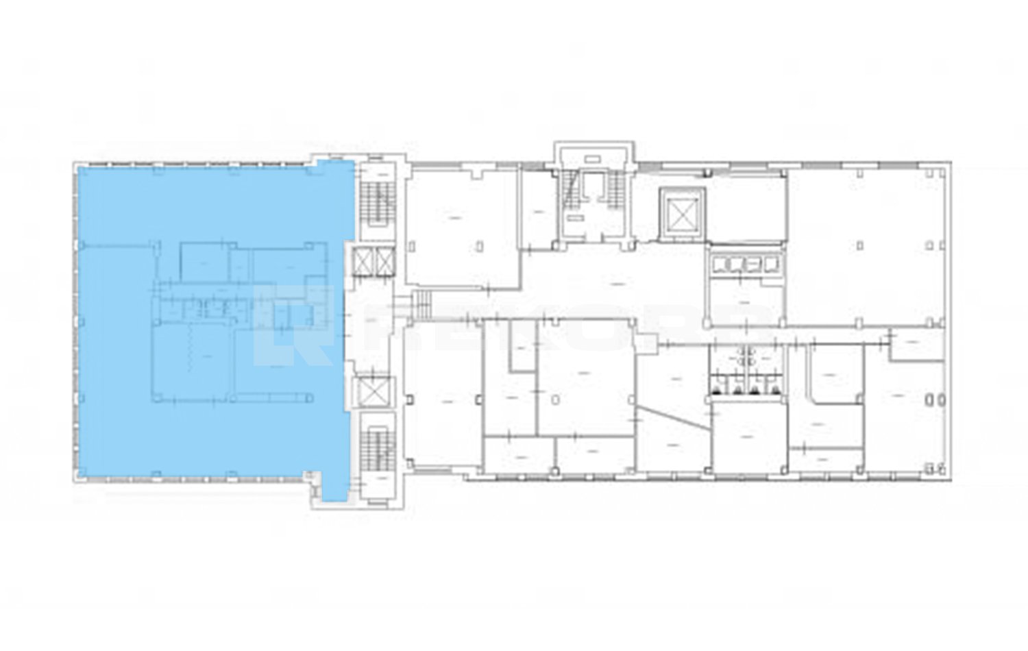 Офис в аренду 1 624 кв.м. в БЦ Смоленский - фото 3