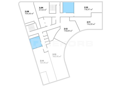 Продажа офиса 69,10 кв.м. - фото 726144