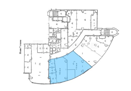 Аренда офиса в Спб 260 кв.м. Фото №1