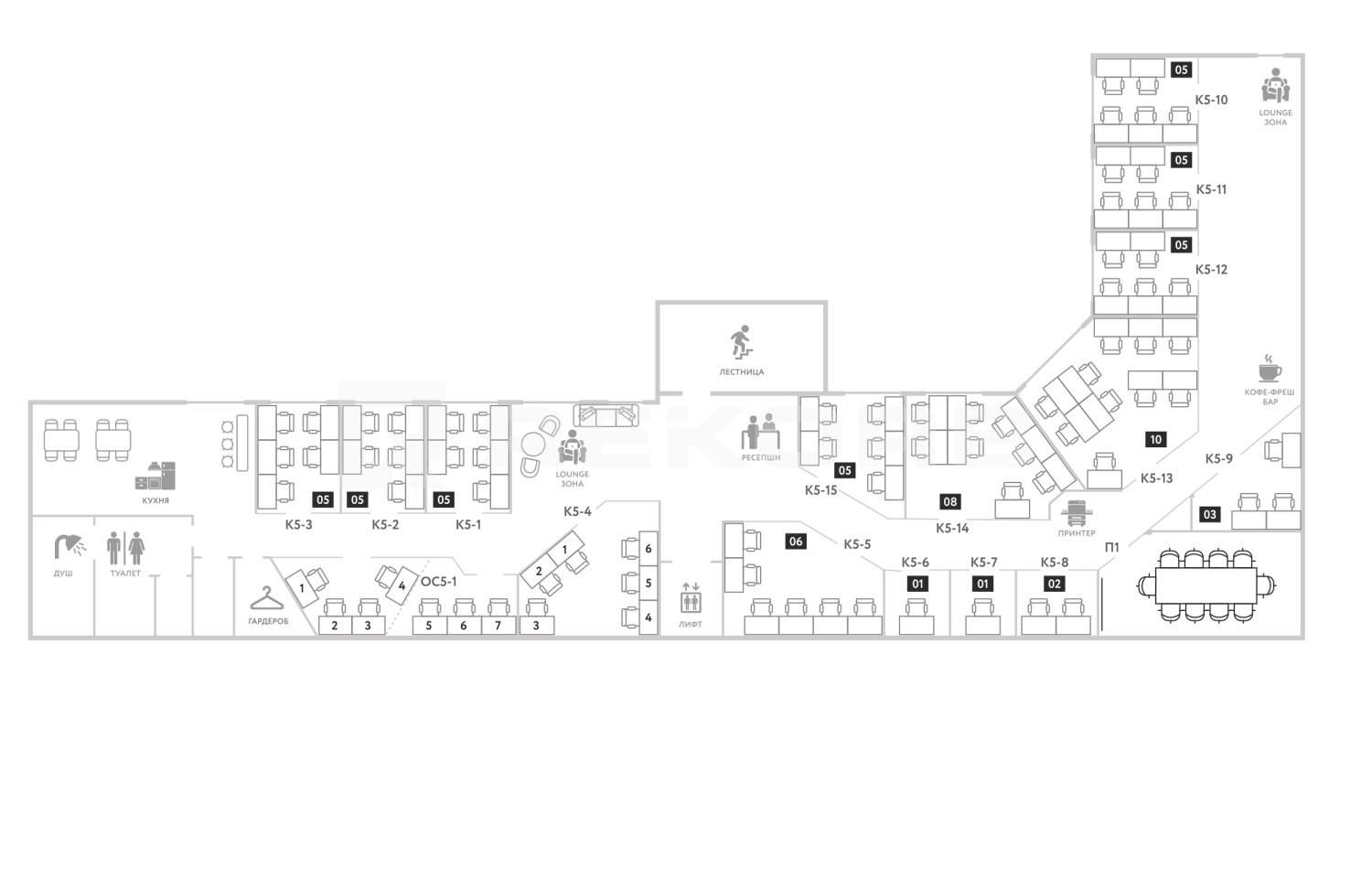 Кабинет в аренду на 79 человек в Практик Бертгольд центр - фото 3