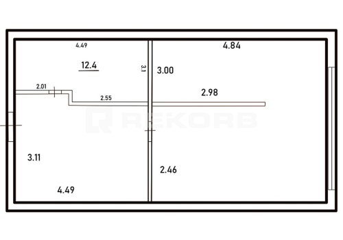 Офис в аренду в Санкт-Петербурге 52 кв.м. Фото №2