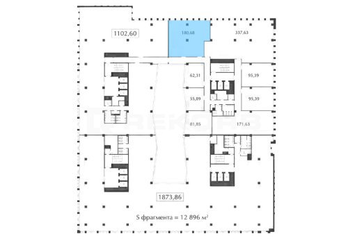 Купить офис в Санкт-Петербурге 180,68 кв.м. Фото №1