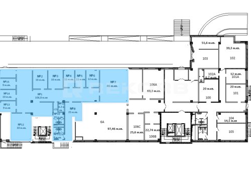 Сдается в аренду помещение в Спб 326 кв.м. Фото №1