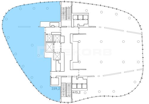 Предлагаем офис в Санкт-Петербурге 259 кв.м. Фото №2