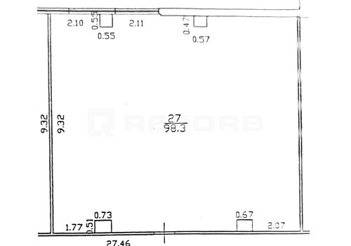 Аренда офиса в Спб 98 кв.м. Фото №1