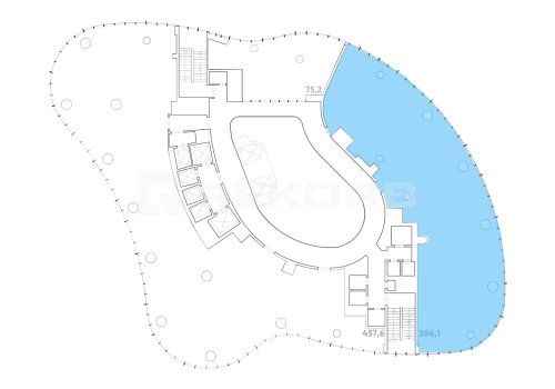 Предлагаем офис в Спб 304 кв.м. Фото №2