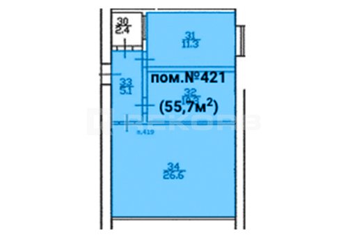 Сдается офис в Спб 56 кв.м. Фото №2