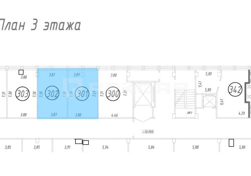 Офисное помещение в Санкт-Петербурге 80 кв.м. Фото №1