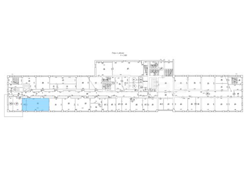 Офис у метро Петроградская в Санкт-Петербурге 67 кв.м. Фото №2