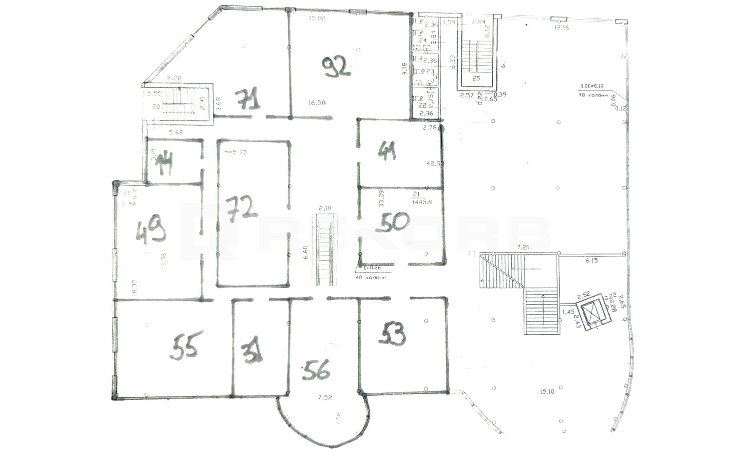 Офис в аренду 1 000 кв.м. в ТРК Культпросвет - фото 3