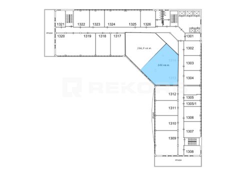 Снять офис в Санкт-Петербурге 146 кв.м. Фото №1