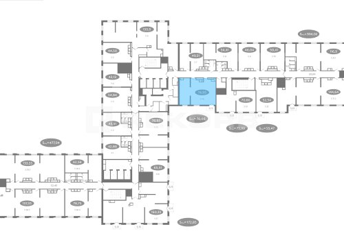 Продажа офиса 78,43 кв.м. - фото 1122546