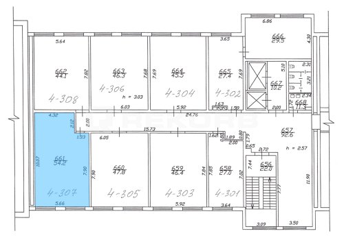 Офис в аренду в Спб 54 кв.м. Фото №1