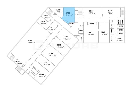 Продажа офиса в Санкт-Петербурге 117,03 кв.м. Фото №1