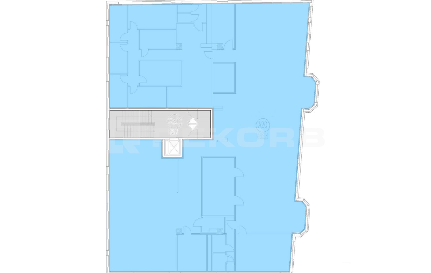 Офис в аренду 485 кв.м. в БЦ 2-я Советская 17 - фото 3