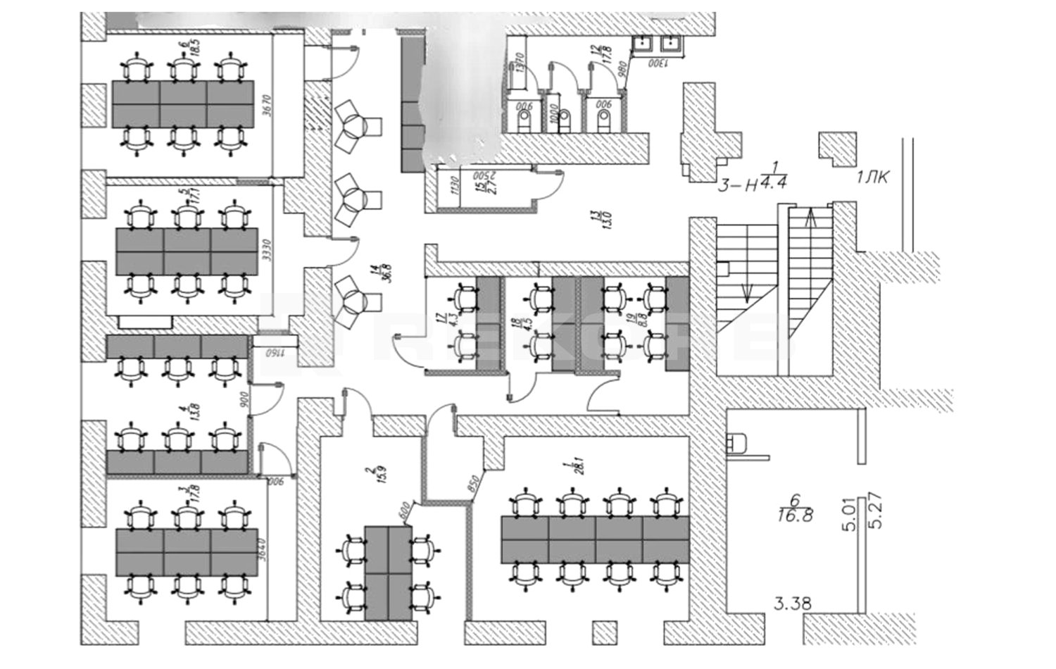 Офис в аренду 199 кв.м. в БЦ Sprint Space - фото 1