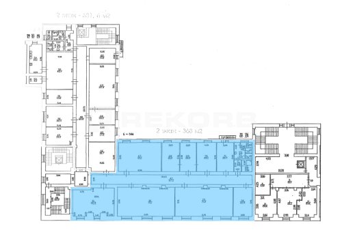 К покупке предлагается помещение в Спб 368 кв.м. Фото №2