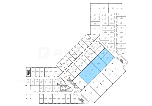 Офис у метро Парнас в Санкт-Петербурге 216 кв.м. Фото №2