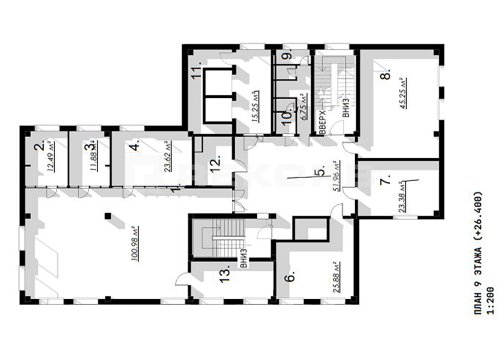 Снять офис в Санкт-Петербурге 350 кв.м. Фото №2