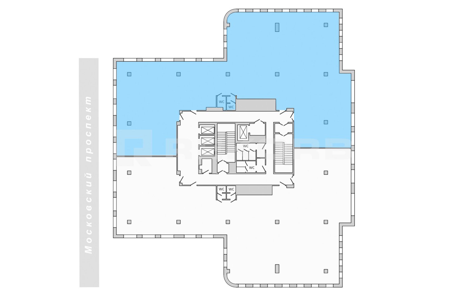 Офис в аренду 565 кв.м. в БЦ Atlas City, I очередь - фото 1
