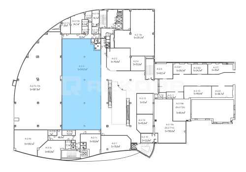 Офис в Спб 516 кв.м. Фото №2