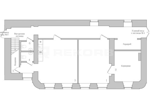 Офис в аренду в Спб 302 кв.м. Фото №2