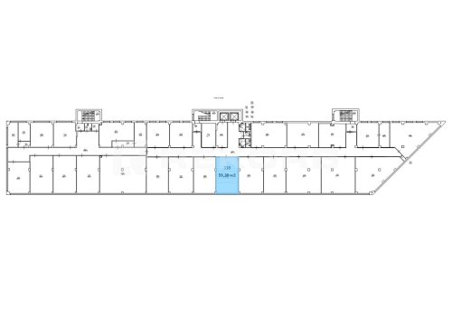 Предлагается помещение в Спб 53 кв.м. Фото №1