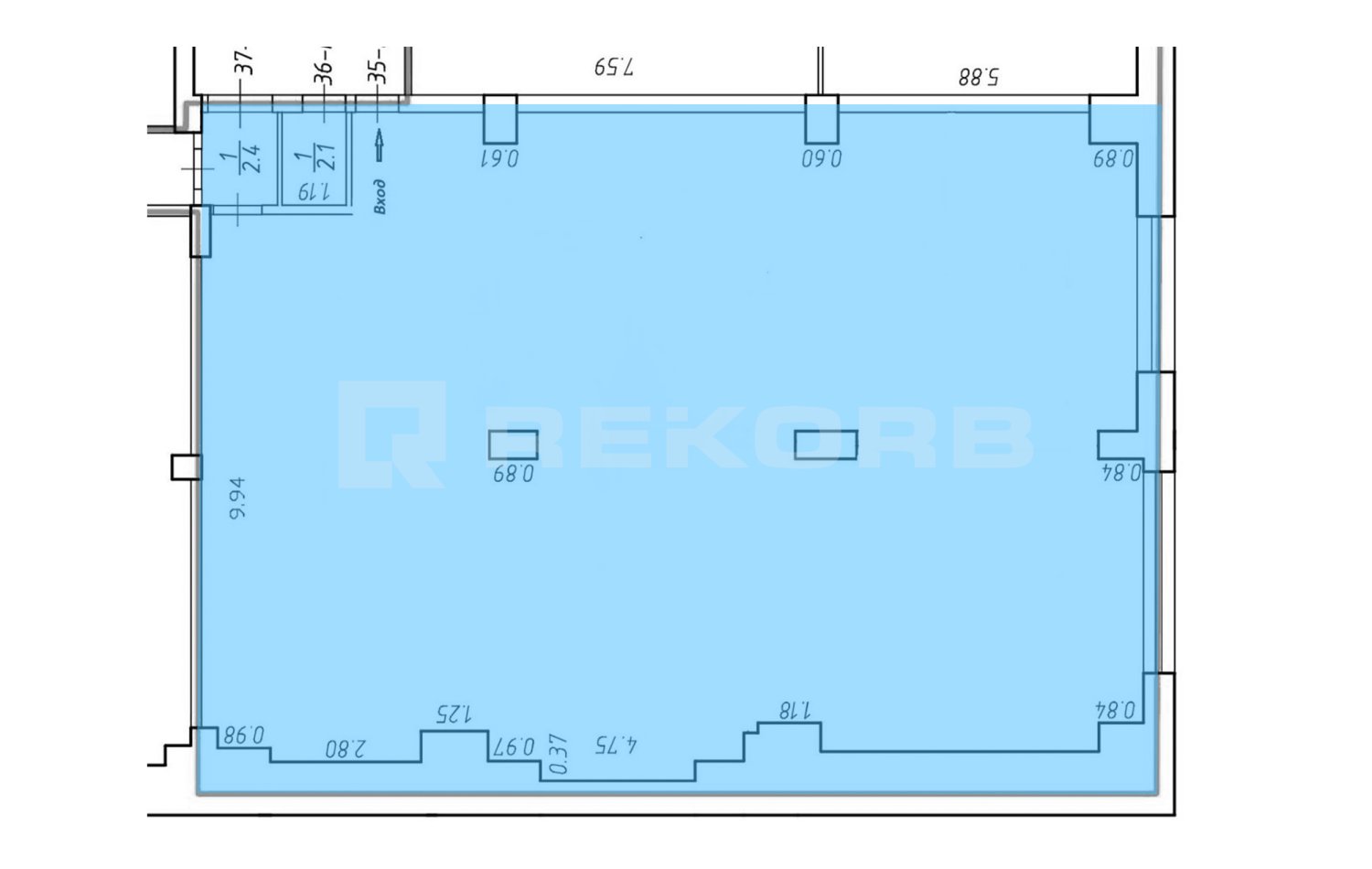 Офис в аренду 198 кв.м. в БЦ Style - фото 1