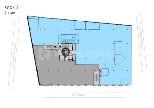 Офис в аренду в Спб 1 458 кв.м. Фото №3