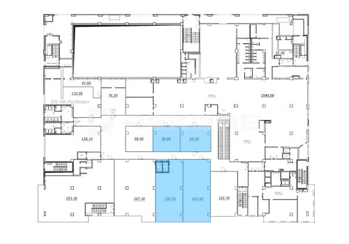 У налоговой №16 предлагается офис в Санкт-Петербурге 402 кв.м. Фото №2