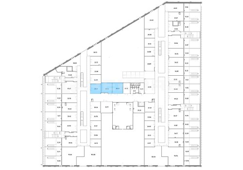 К покупке предлагается помещение в Спб 87,54 кв.м. Фото №1