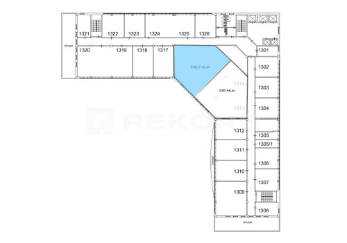 Снять офис в Санкт-Петербурге 167 кв.м. Фото №1