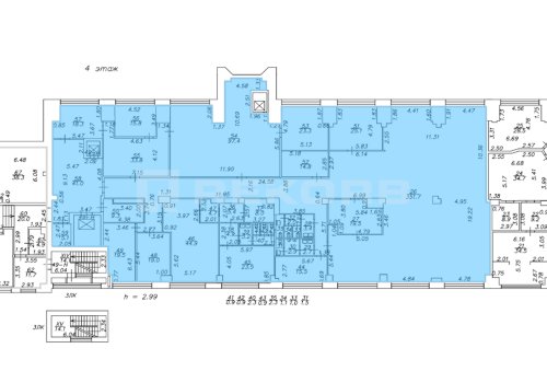 Офис в аренду в Спб 826 кв.м. Фото №2