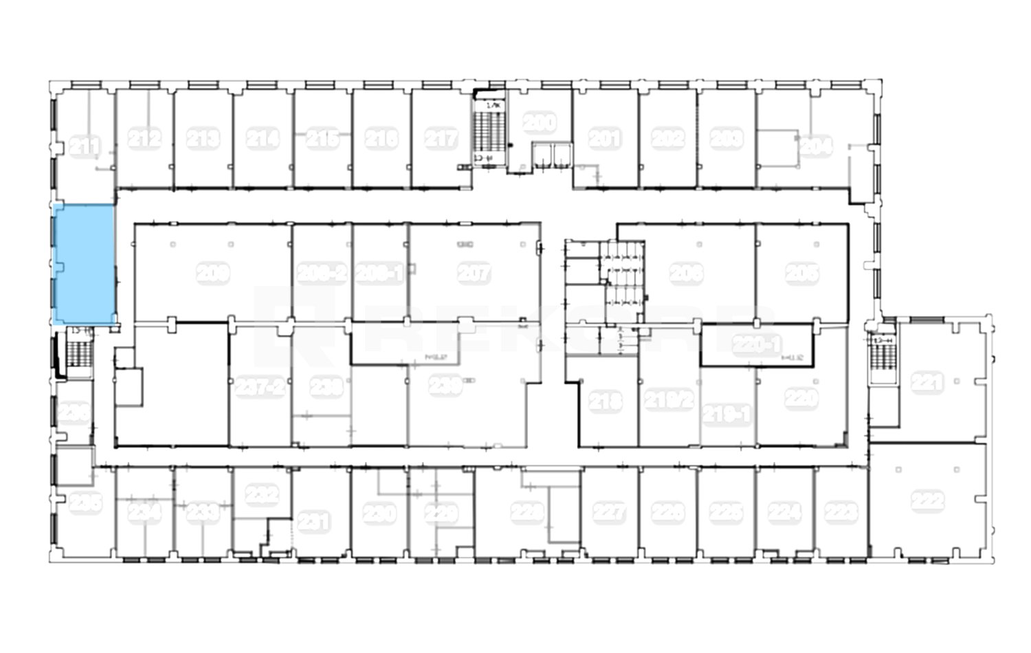Офис в аренду 70 кв.м. в БЦ Фернан Леже - фото 1