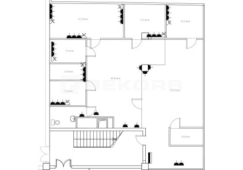 Снять офис в Санкт-Петербурге 188 кв.м. Фото №2