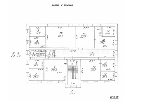 Аренда офиса 1 035 кв.м. - фото 50352