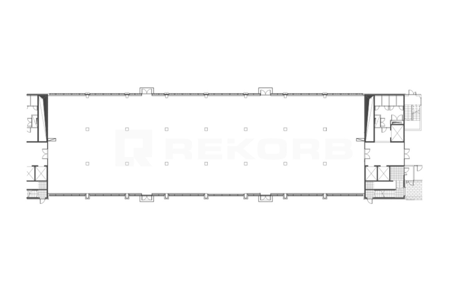 Офис в аренду 14 000 кв.м. в БЦ Пулково Скай - фото 1